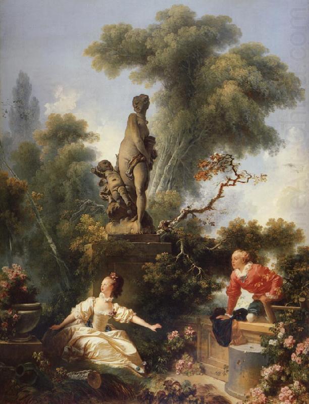 The Meeting, Jean-Honore Fragonard